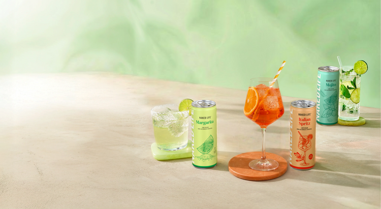 Naked Life non alcoholic cocktails range