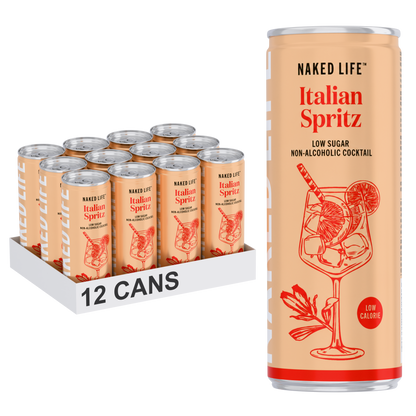 Naked Life Non-Alcoholic Cocktail Italian Spritz 12x250ml