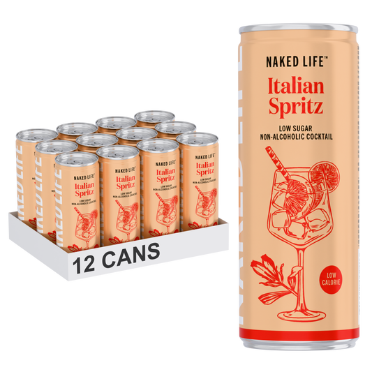 Naked Life Non-Alcoholic Cocktail Italian Spritz 12x250ml