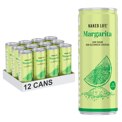 Naked Life Non-Alcoholic Cocktail Margarita 12x250ml