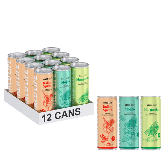 Naked Life Non-Alcoholic Cocktail Mixed Trial Pack