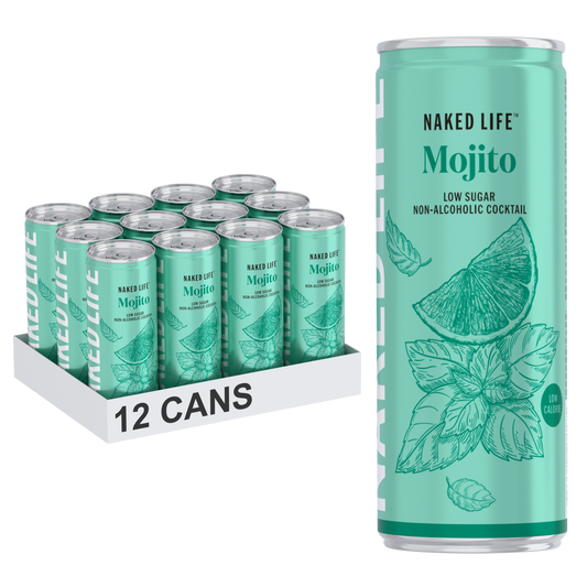 Naked Life Non-Alcoholic Cocktail Mojito 12x250ml