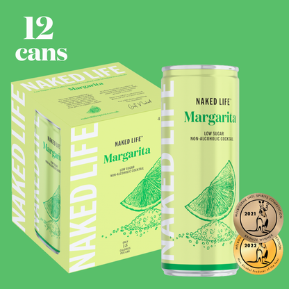 Naked Life Non-Alcoholic Cocktail Margarita 12x250ml