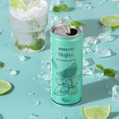 Naked Life Non-Alcoholic Cocktail Mojito 12x250ml