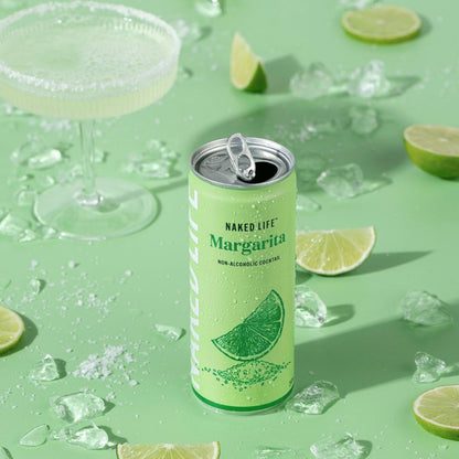 Naked Life Non-Alcoholic Cocktail Margarita 12x250ml