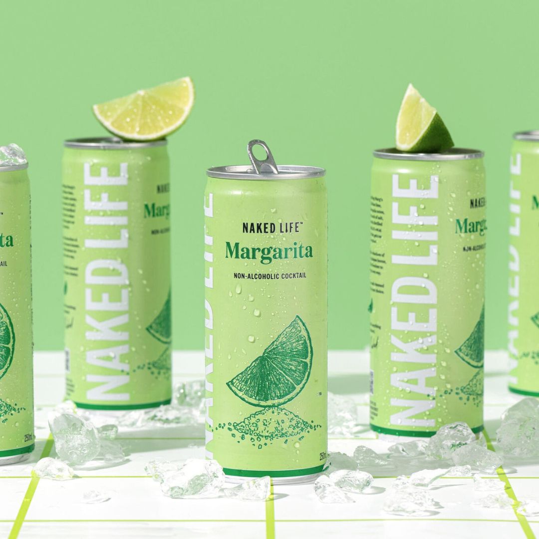 Naked Life Non-Alcoholic Cocktail Margarita 12x250ml