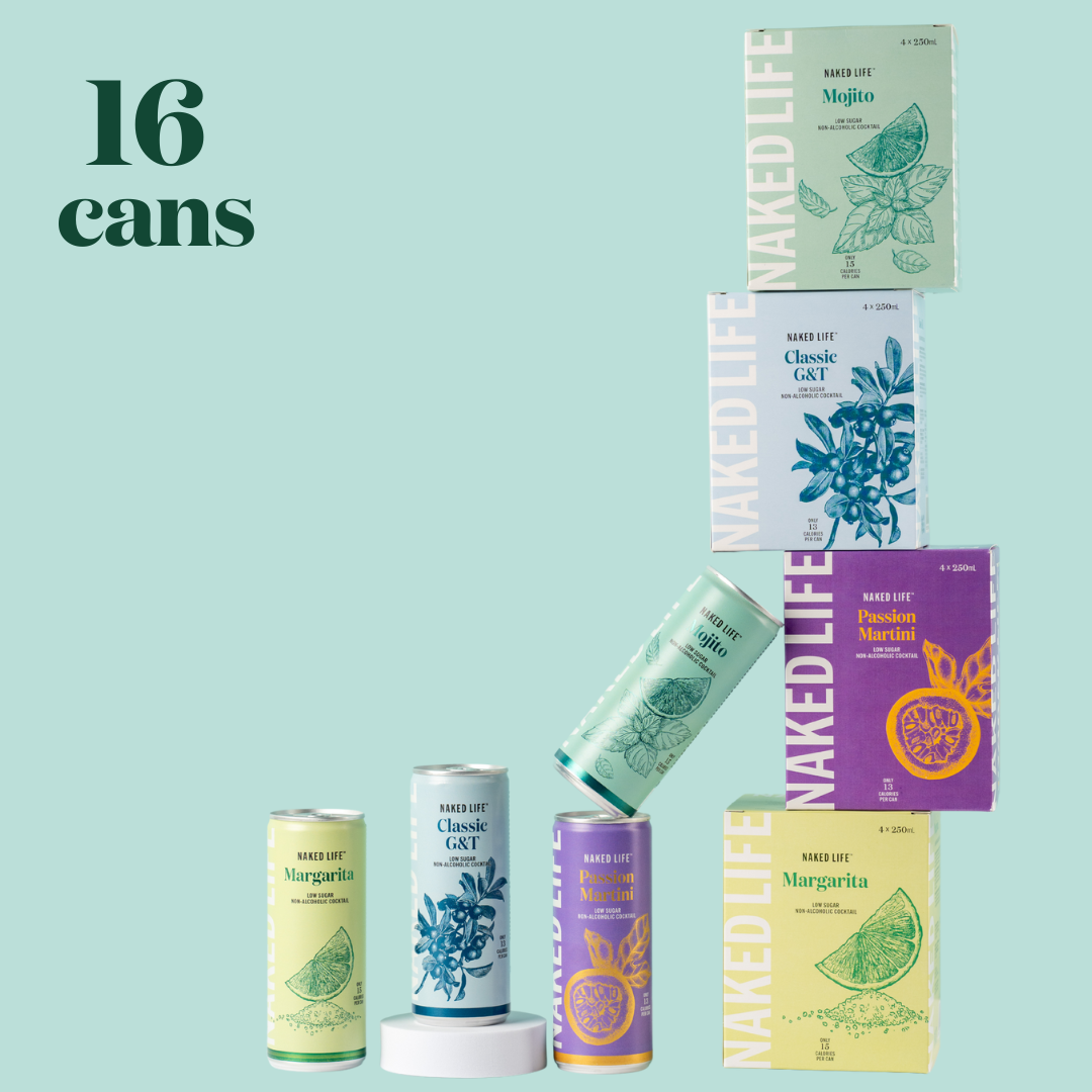 Naked Life Non-Alcoholic Cocktail Mixed Trial Pack