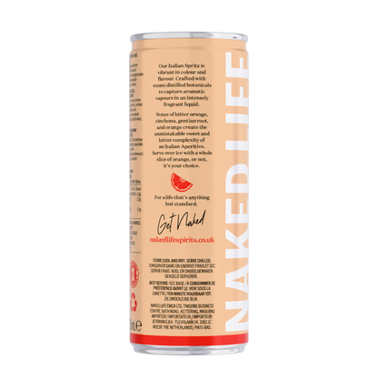 Naked Life Non-Alcoholic Cocktail Italian Spritz 1x250ml