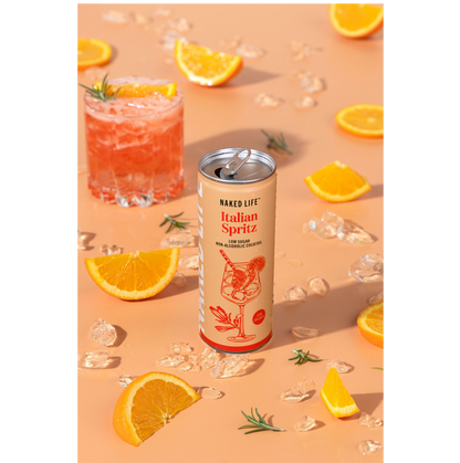 Naked Life Non-Alcoholic Cocktail Italian Spritz 12x250ml
