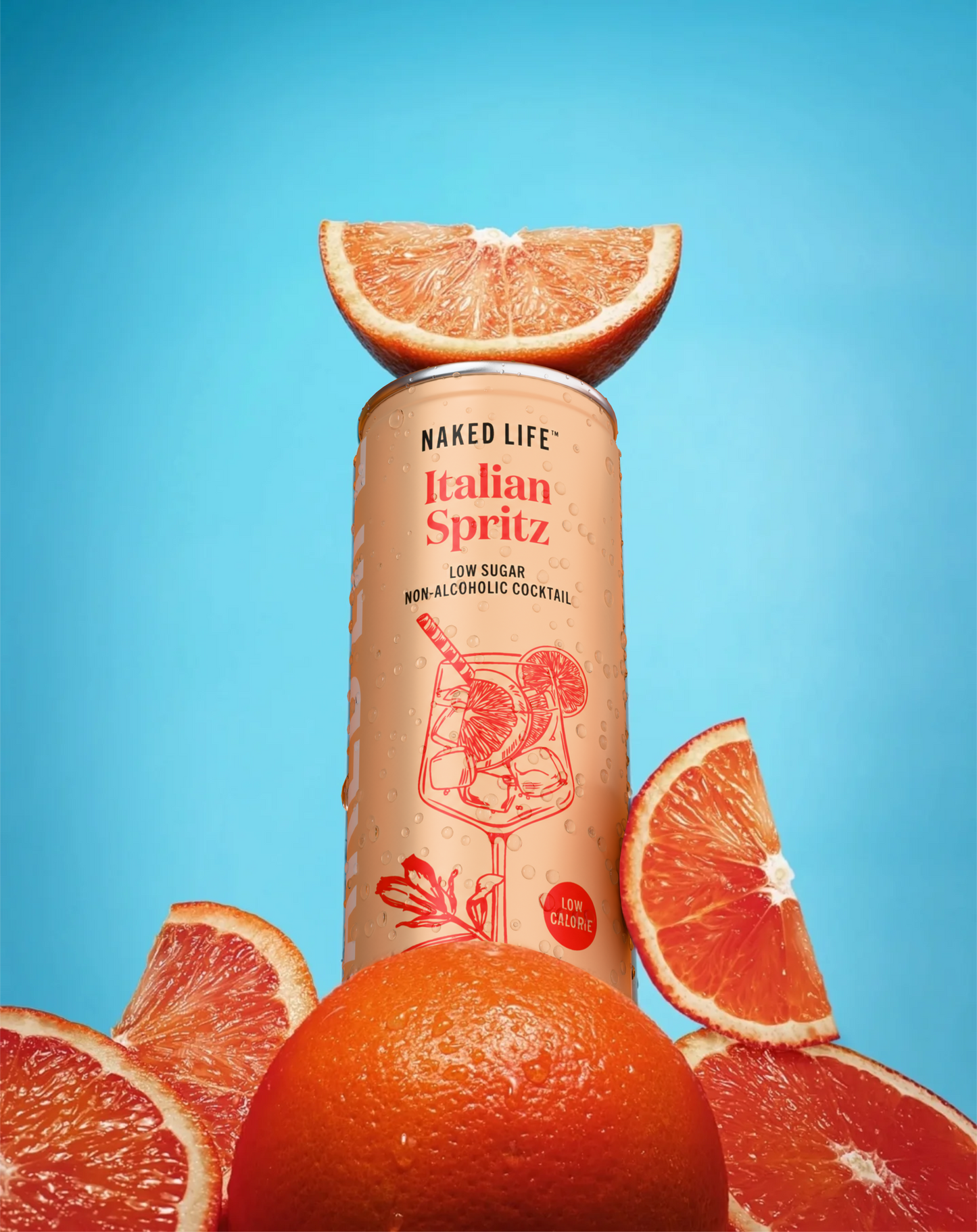 Naked Life Non-Alcoholic Cocktail Italian Spritz 12x250ml