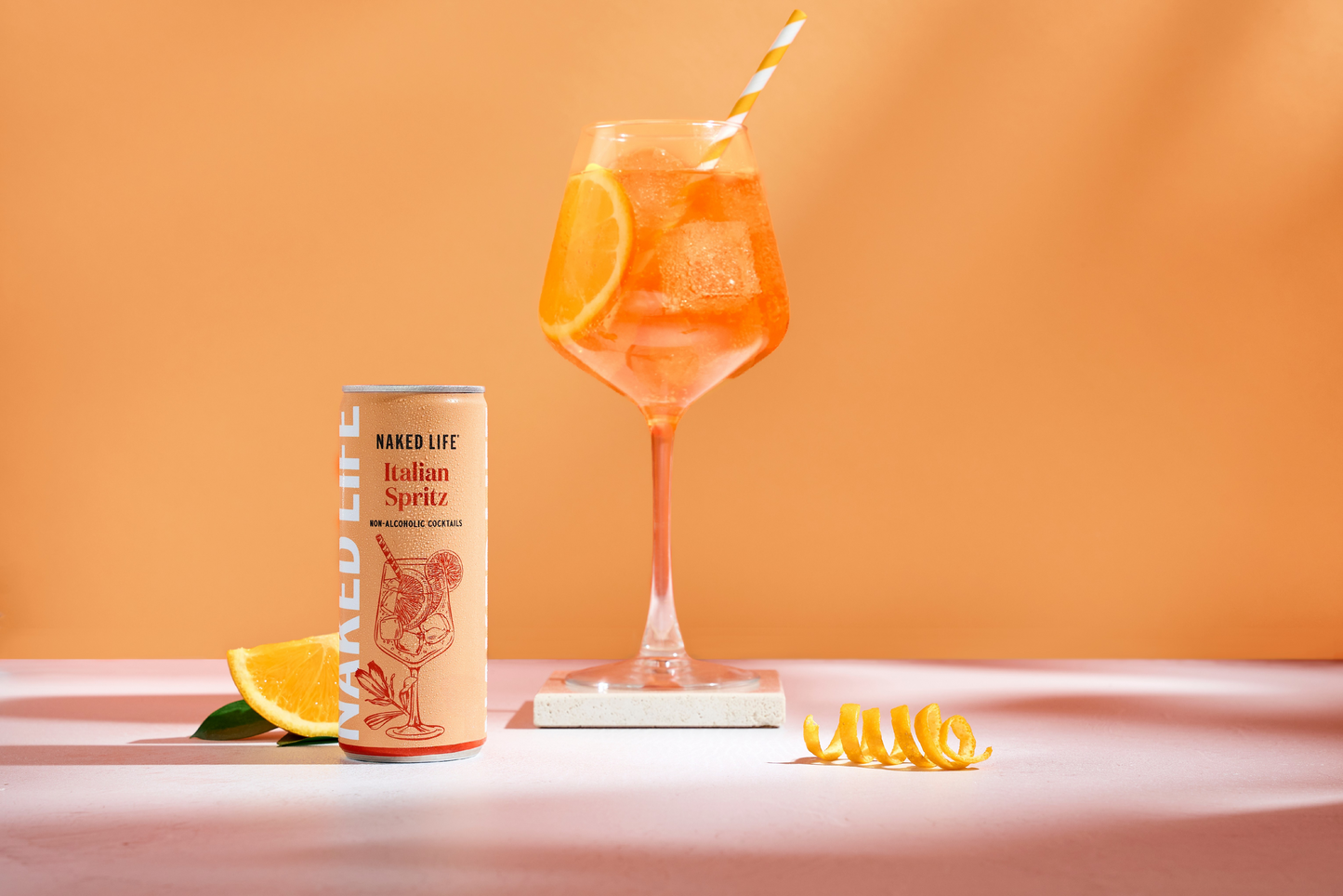 Naked Life Non-Alcoholic Cocktail Italian Spritz 12x250ml